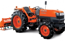 Máy cày kubota phay trực tiếp lên luống hiệu quả