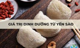 Giá trị dinh dưỡng từ yến sào