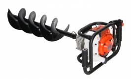 Máy khoan đất cầm tay chạy xăng: Công dụng, cấu tạo và nguyên lý hoạt động