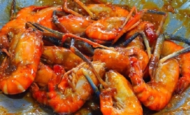 Món ngon với tôm càng xanh