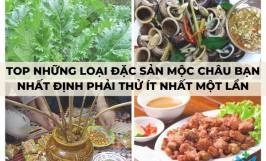 Top những loại đặc sản Mộc Châu bạn nhất định phải thử ít nhất một lần