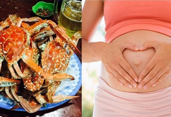 Bà bầu ăn ghẹ được không?