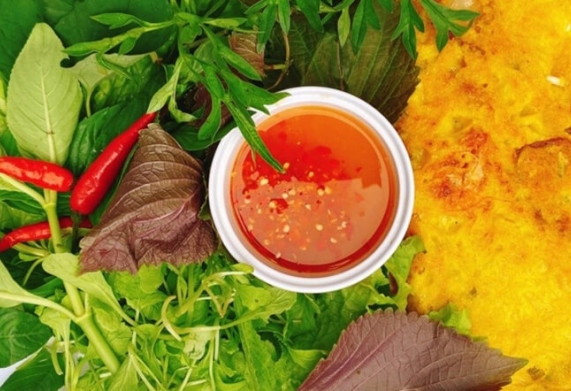 Mách bạn các loại rau ăn bánh xèo chuẩn vị miền Tây hấp dẫn