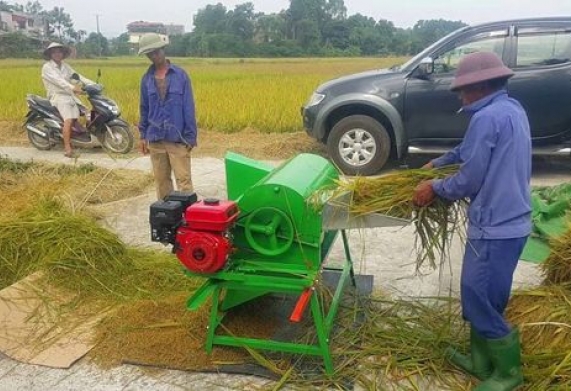 Giá máy tuốt lúa mini trên thị trường - Nguyên lý hoạt động và cách sử dụng máy tuốt lúa mini