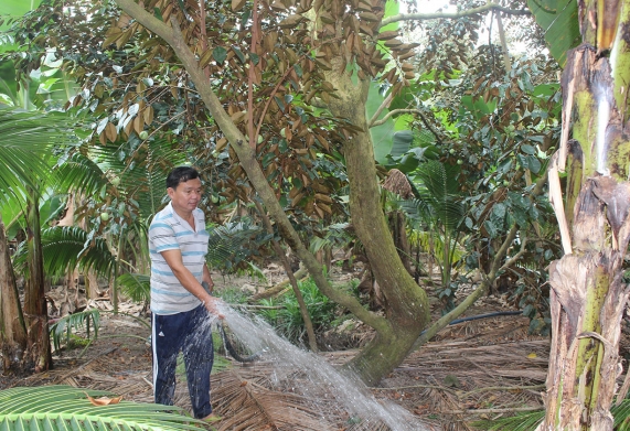 Tấm gương nông dân làm giàu từ kinh tế vườn